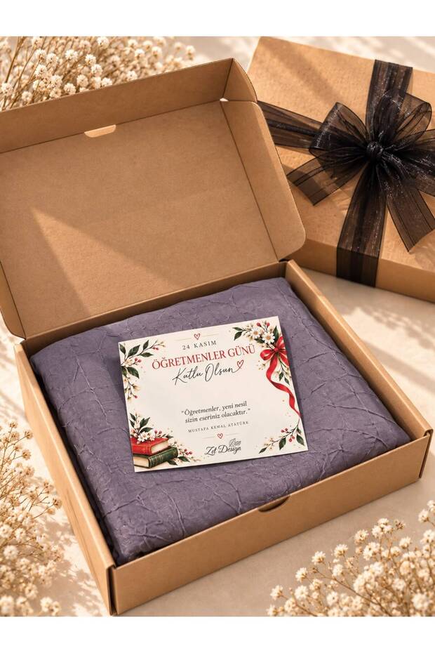 Scarf in a Gift Box (90×180)