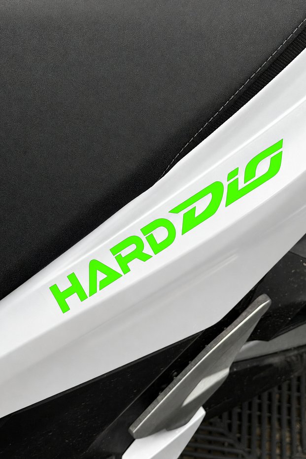 "Hard Dio" Printed Sticker for the Honda DIO (2 Pieces) (15 cm)