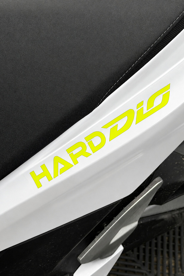 "Hard Dio" Printed Sticker for the Honda DIO (2 Pieces) (15 cm)