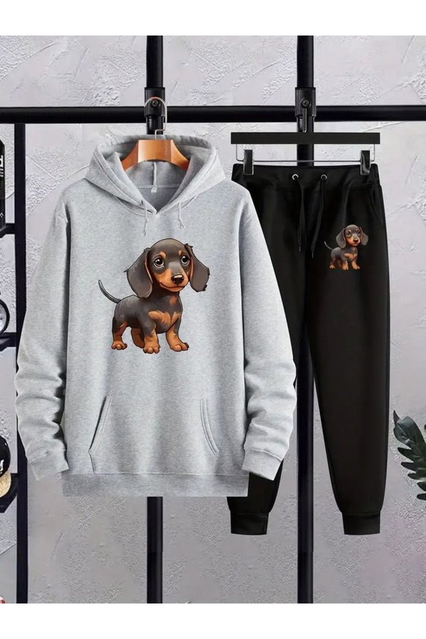 Hooded Sweatsuit Set 99