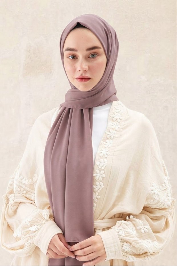 Medina Silk Shawl Luxury Silky, Light, Women's Hijab Shawl