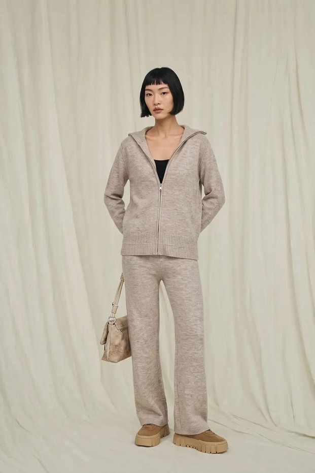 MY FASHION Two-Piece Knit Set