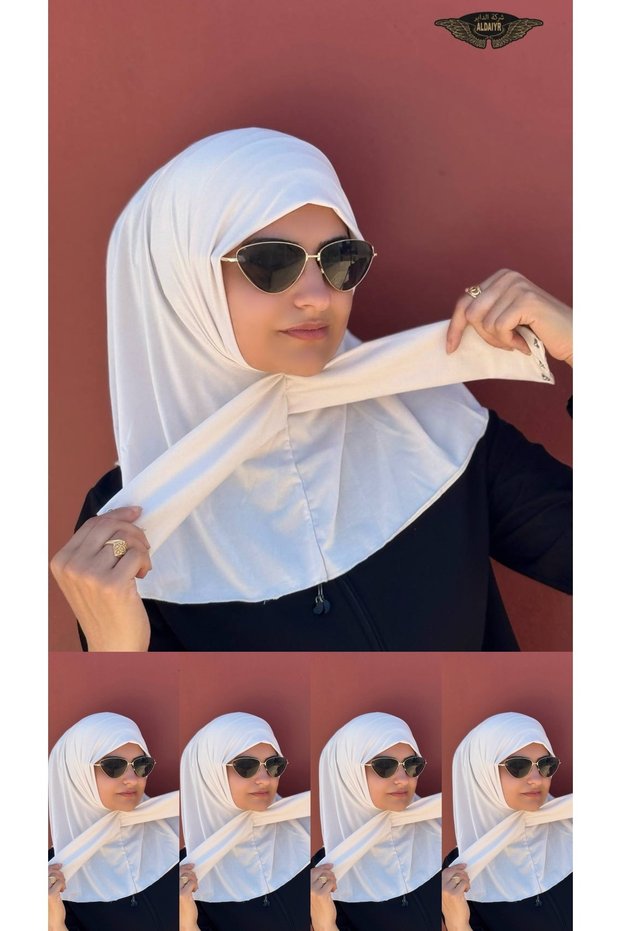 5 Snap-On Hijab Caps