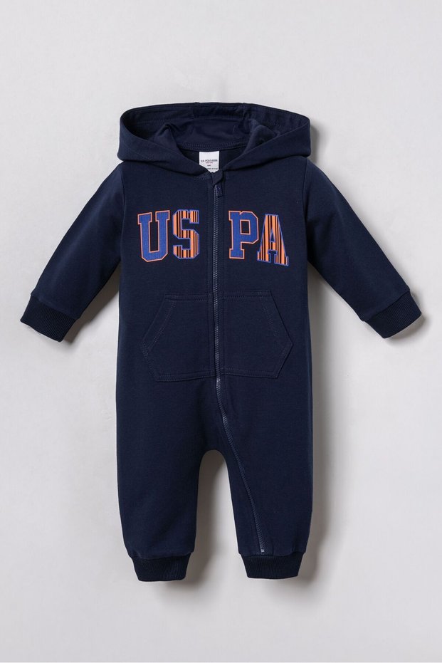Baby Boys' Navy Blue Romper USB3168-C-V1