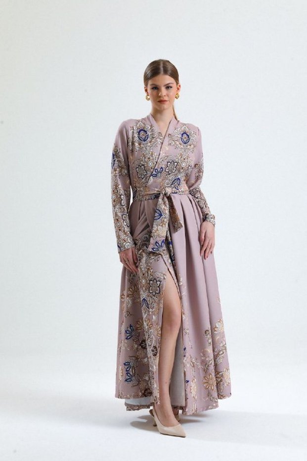 MSN Long, Straight Maxi Dress