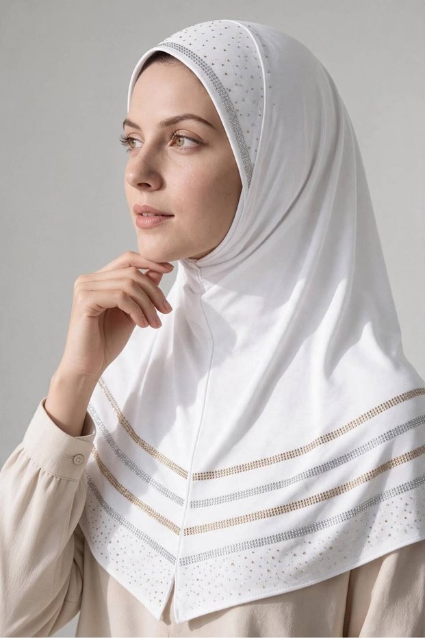 LINA STONED HIJAB, ONE-PIECE