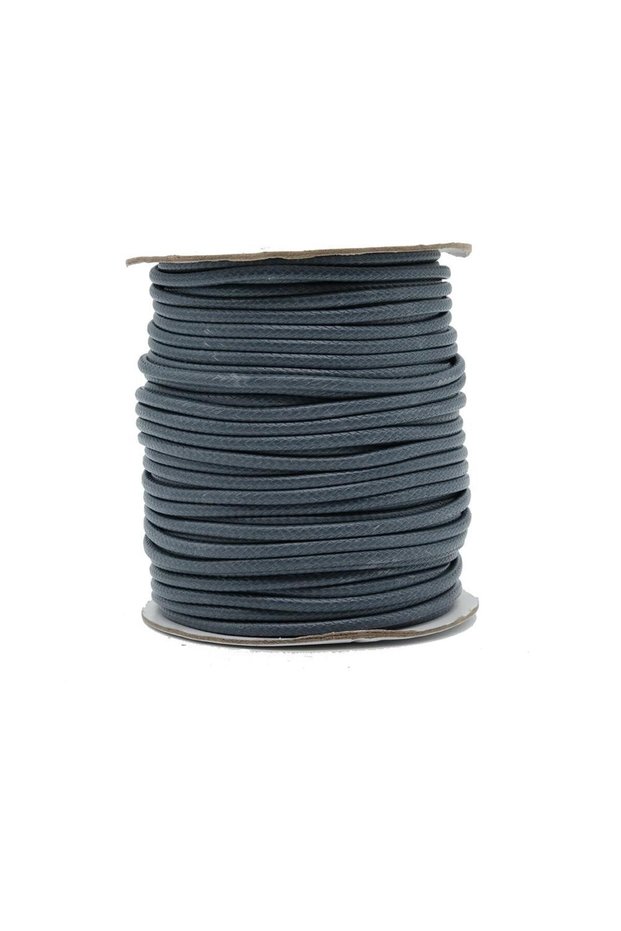Paracord Accessories: Bracelet and Craft String, 3 mm, 1 Meter, Dark Gray