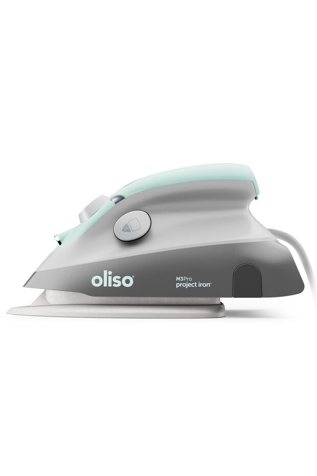 مكواة البخار oliso M3Pro Project - مكواة صغيرة للخياطة وتصنيع الألحفة المبطّنة