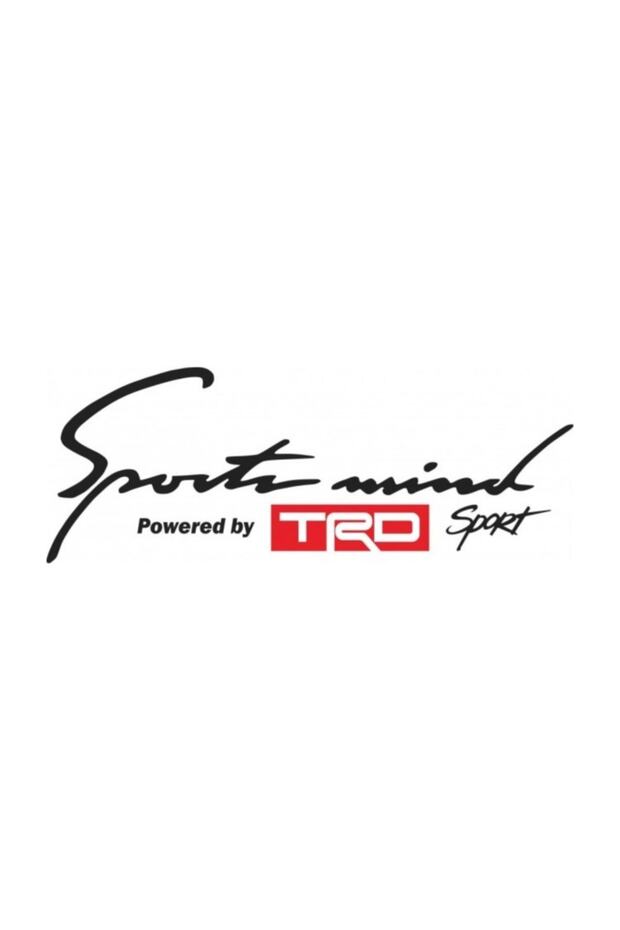 ملصق سيارة أوتوماتيكي مدعوم من Toyota Trd Sport Mind