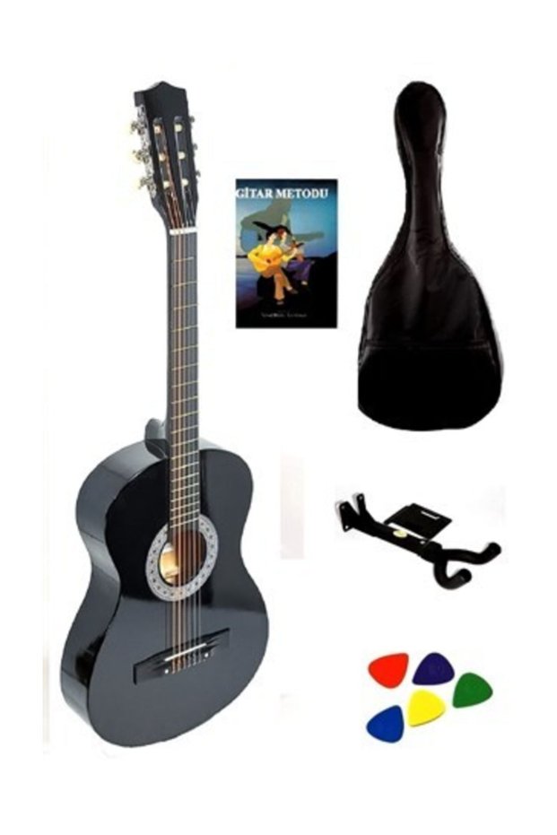 Klasik Gitar Seti Siyah