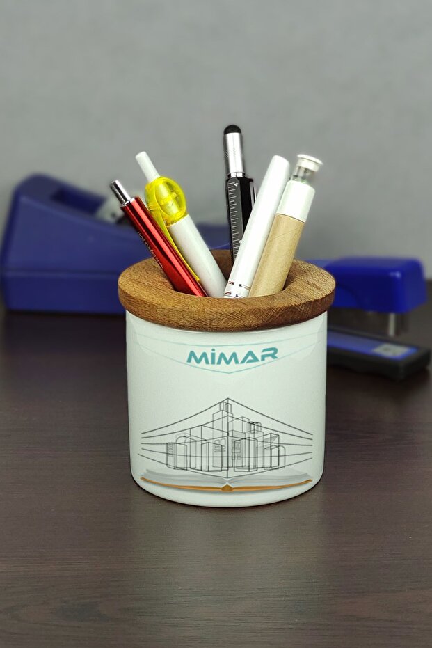 حامل قلم سيراميك للمهندس المعماري