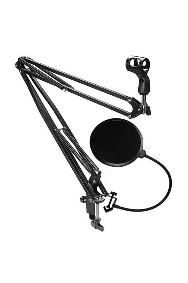 Recording Stüdyo Mikrofon Standı + Pop Filtre - 1
