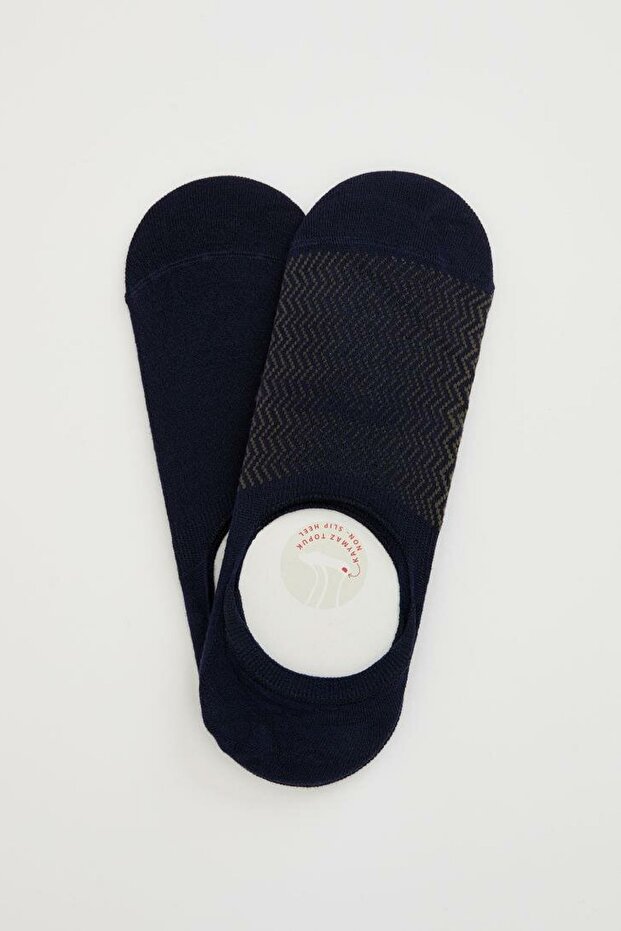 Men's Navy Blue 2-Piece Ballerina Socks Set N1353AZ.20SP.NV2