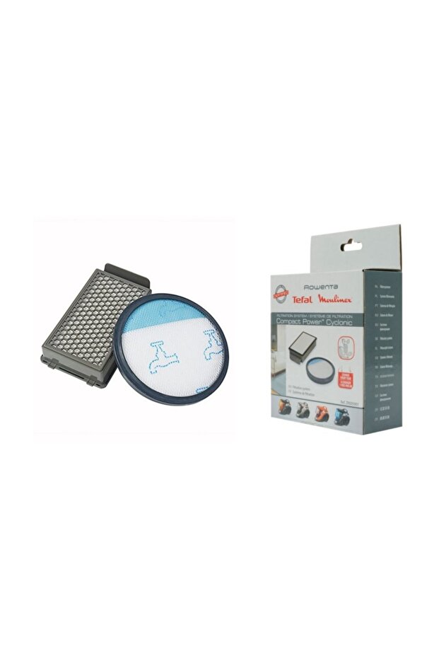 مجموعة فلتر هيبا المدمجة من روينتا Ro3731ea4q0 متوافقة مع نظام Power Cyclonic