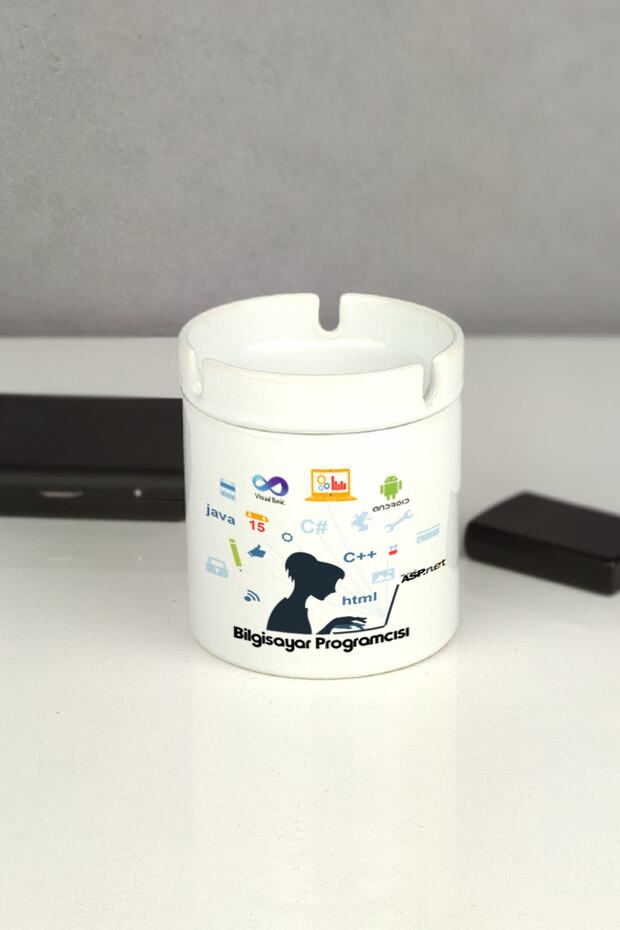 Computer Programmer Odorless Ashtray - 1