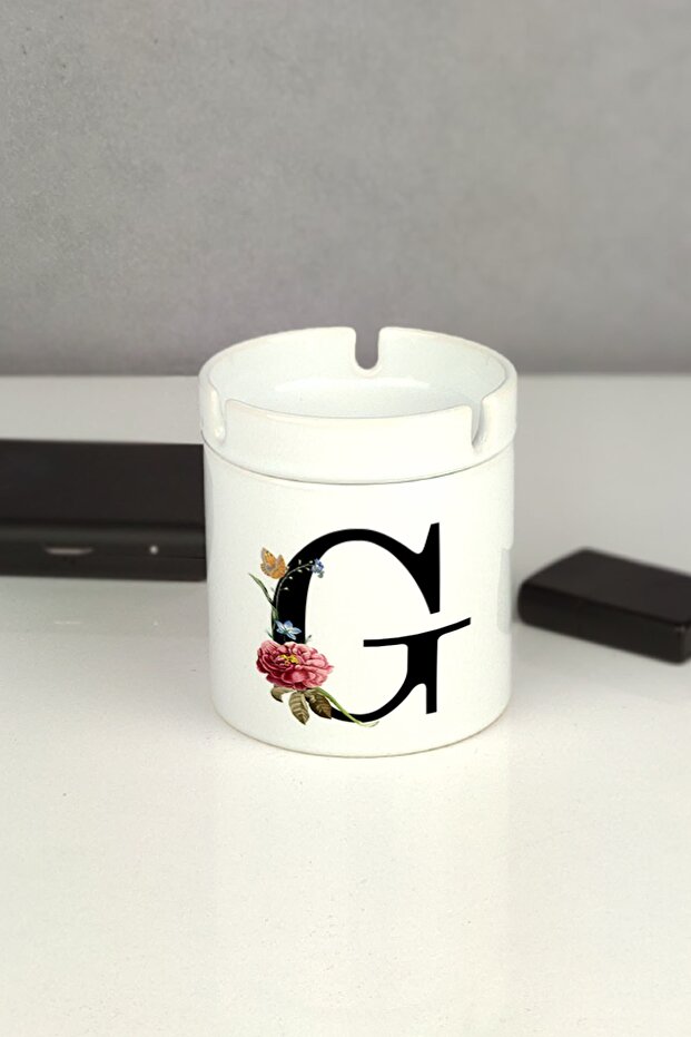 Letter G Unscented Ashtray