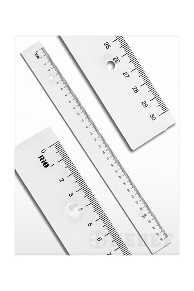Rio Mercekli Cetvel 30 cm - 1