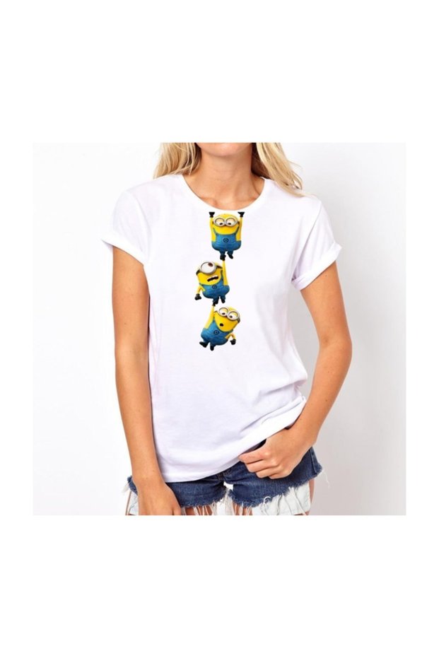 Minion Tower White Women's T-Shirt