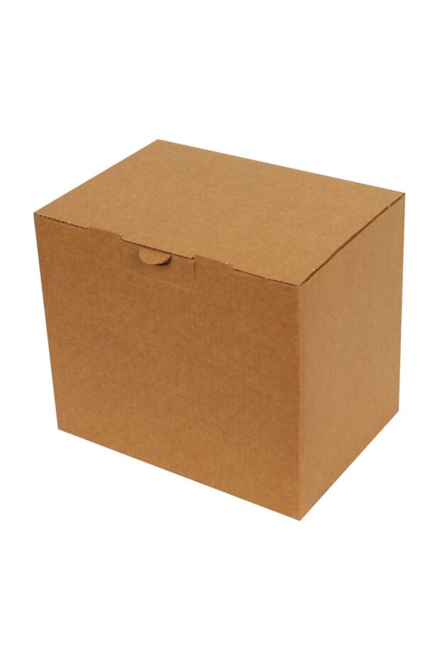 18x13x15,5cm Kutu - E-ticaret Kargo Kutusu - 1 Desi Kutu - Kraft - [5 Adet] - 4