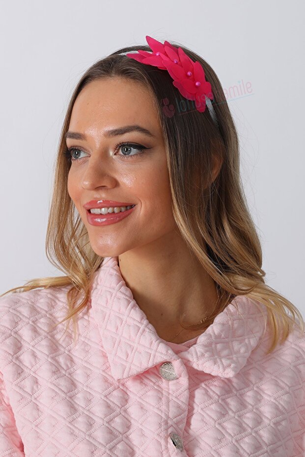 Fuchsia Butterfly Maternity Crown