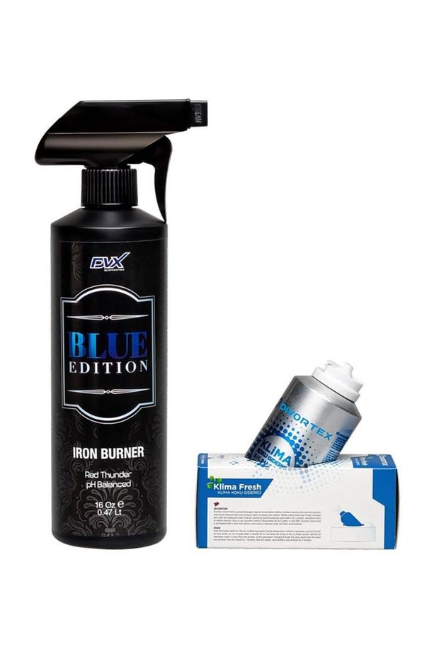 Blue Edition Demir Tozu Temizleyeci + Fresh Limon Klima Koku Giderici - 1