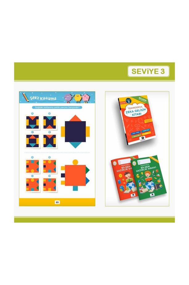 8 Yaş Zeka Ve Dikkat Güçlendirme Seti Seviye 3 - 5
