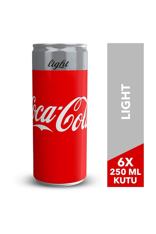 Coca-Cola Light 6X250 Ml Kutu - 1