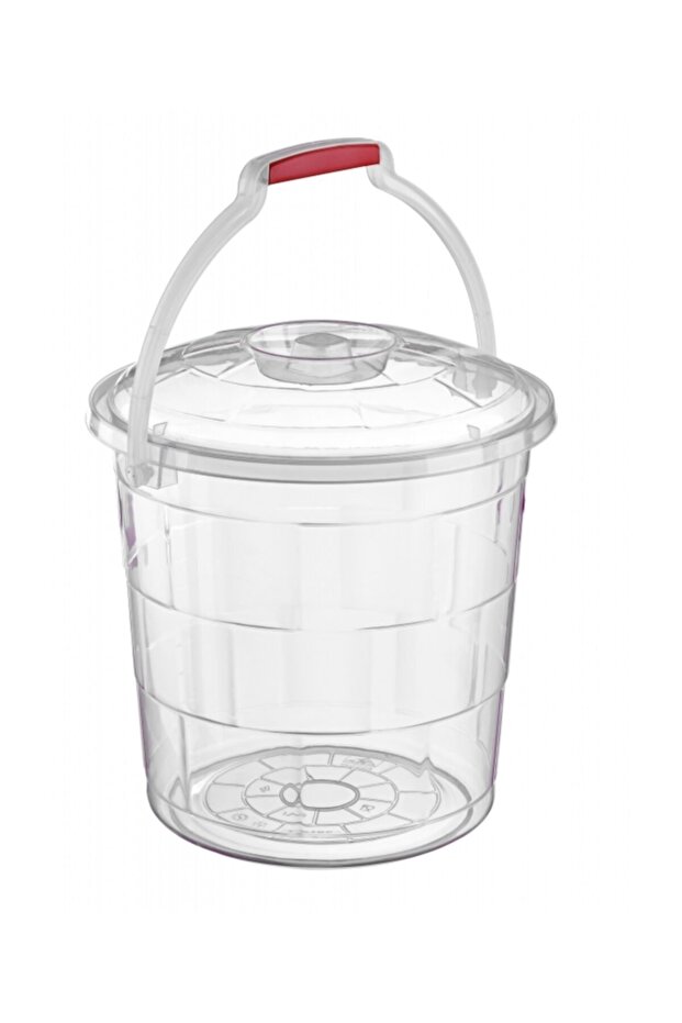 Plastic Transparent Cleaning Bucket 15 Liters