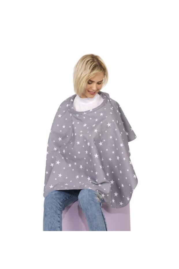 6280.13 Mother Breastfeeding Cover Gray Star