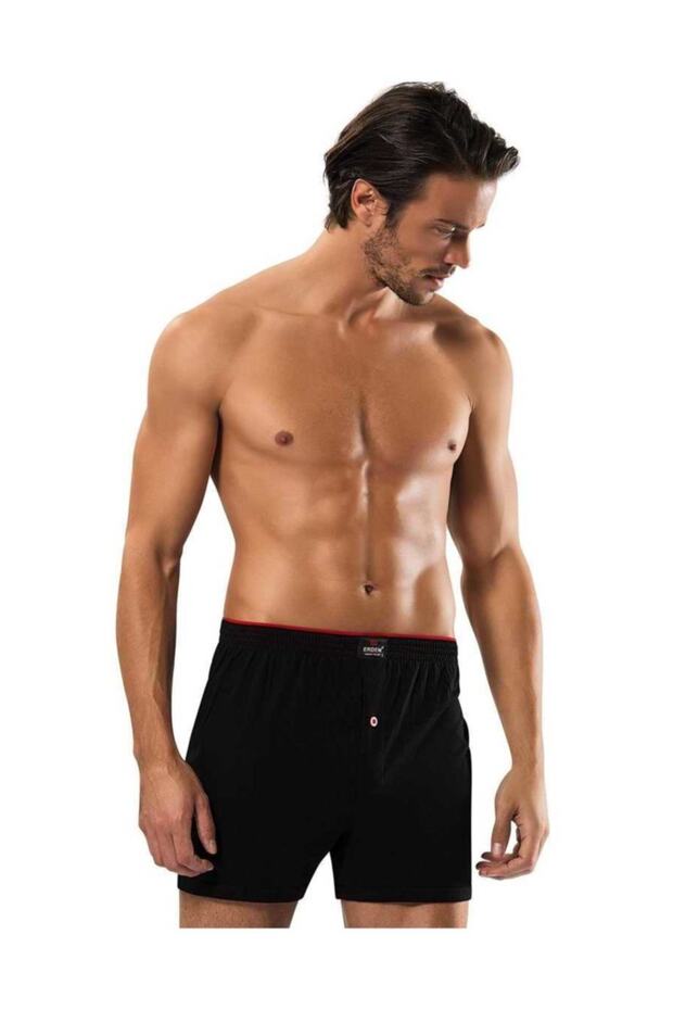 Men's Boxer Combed Cotton (5 Pieces) Black 4