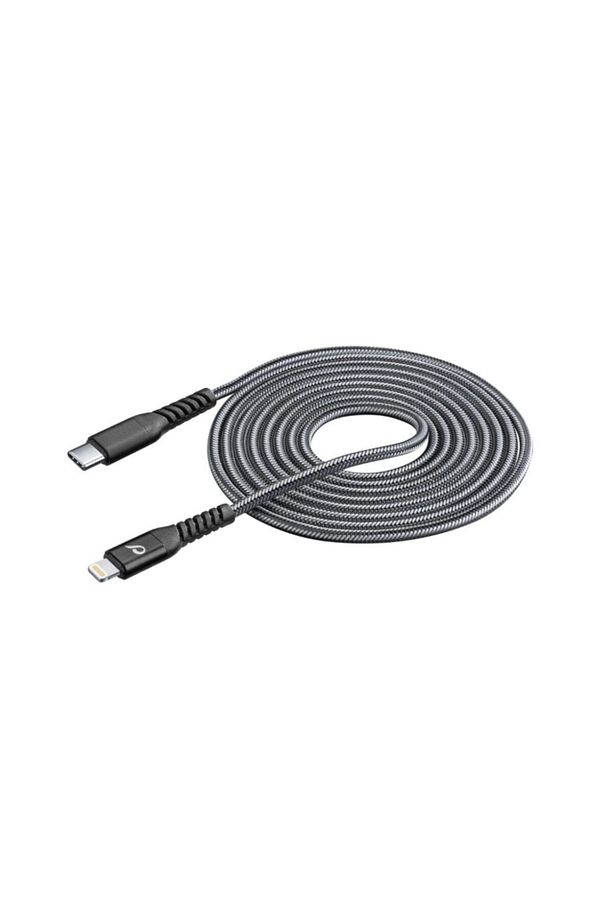 Tetra Force Usb-c - Apple Lightning Kevlar Kablo 2mt. Siyah - Tetracabc2lmfı2mk - 1