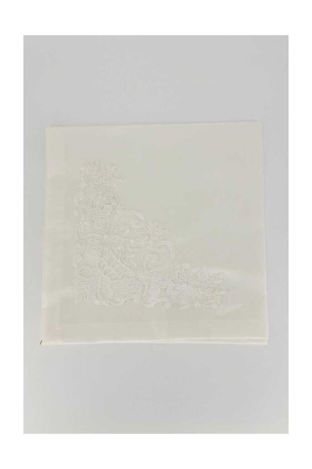 Çeyiz Bohça Fransız Krem Std - 1