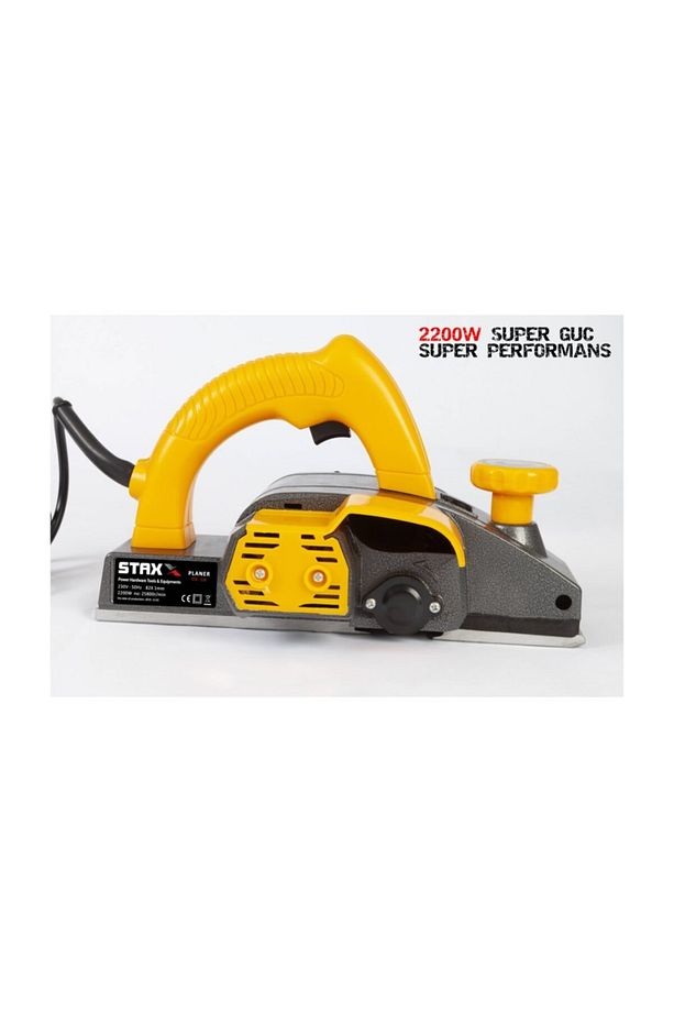 Staxx Pro 2200w Çift Bıçaklı Planya Makinesi Magnezyum Gövde - 3