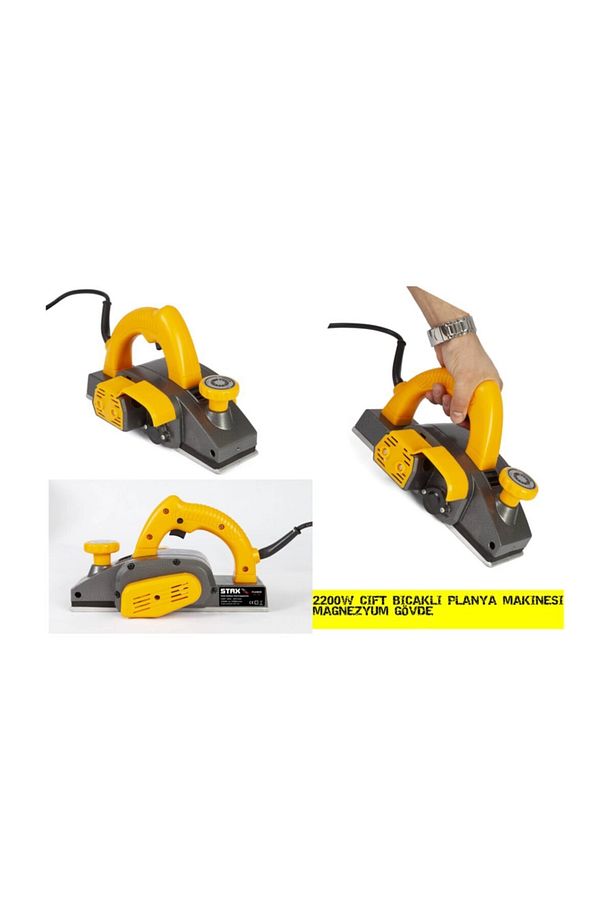 Staxx Pro 2200w Çift Bıçaklı Planya Makinesi Magnezyum Gövde - 4