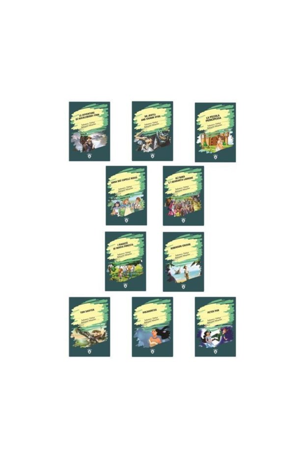 Turkish-Italian Looking Story Set of 10