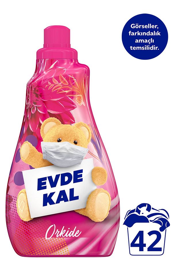Extra Yabani Orkide ve Yasemin Çiçeği Konsantre Çamaşır Yumuşatıcısı 1008 ml 42 Yıkama - 1