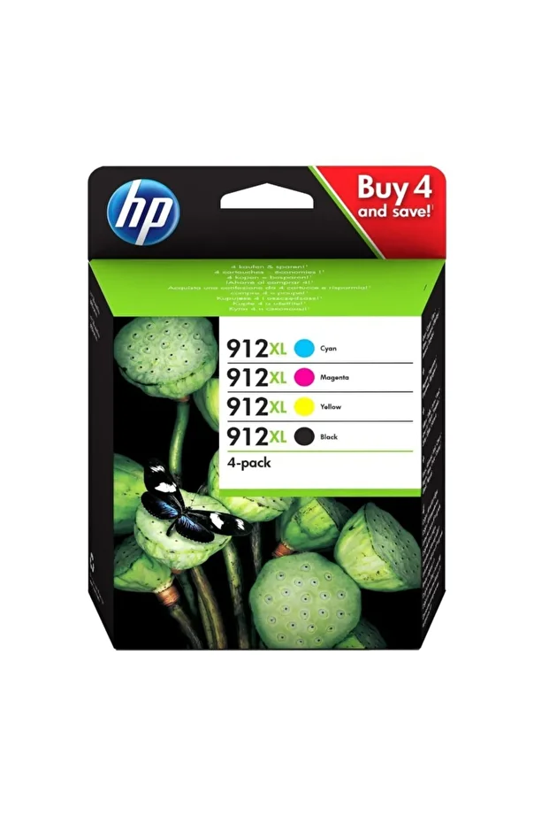912xl 3yp34ae Cmyk Orjinal Set Kartuş - 1
