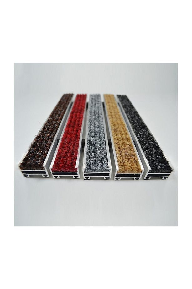 Halı Üst Yüzeyli Alüminyum Deve Tüyü Renk Paspas 40x70cm - 4