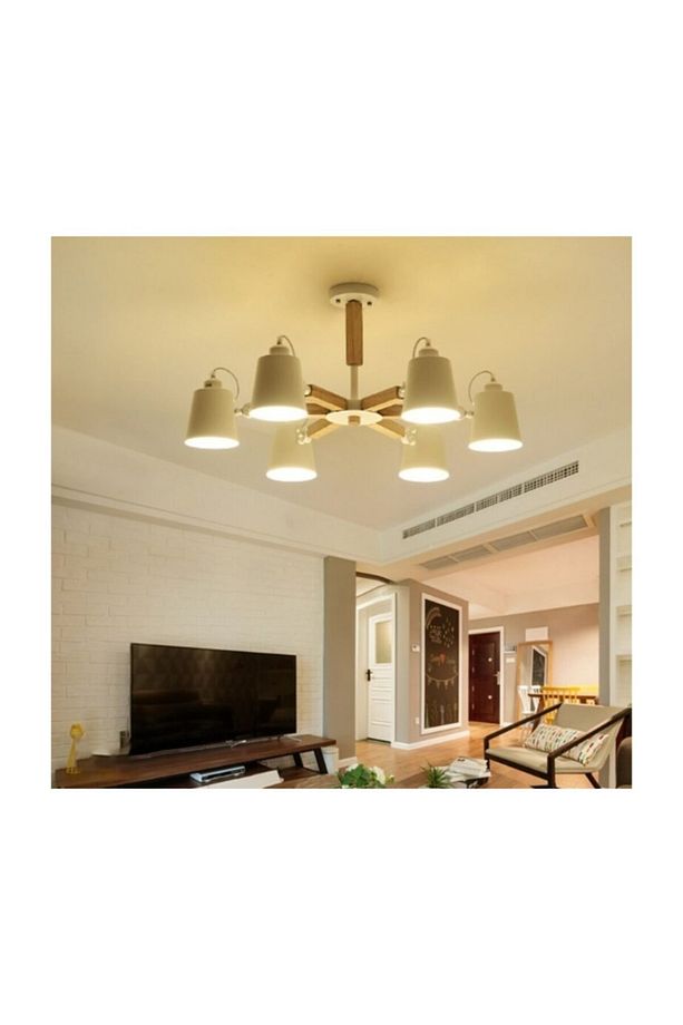 Modern Mafsallı Oynar Başlı Avize - 1