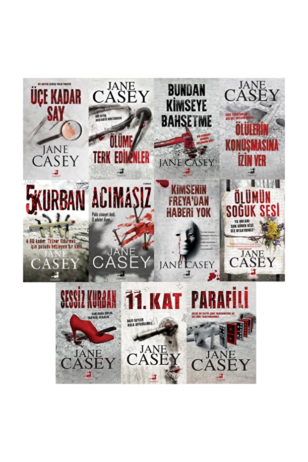 Jane Casey 11 Kitap Set