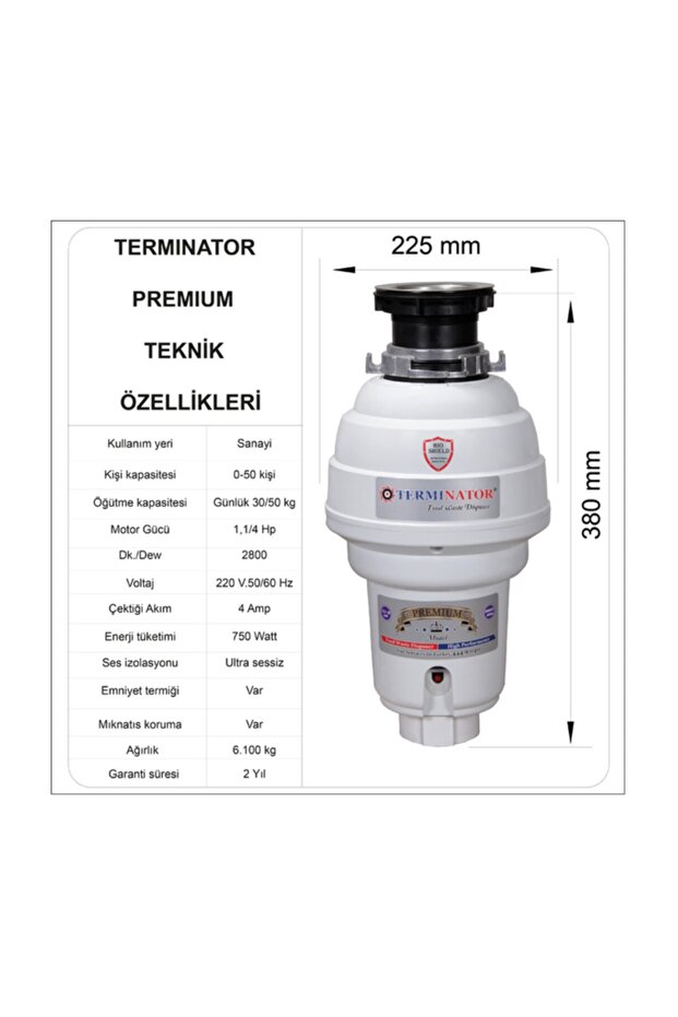 Premium Çöp Öğütücü - 3