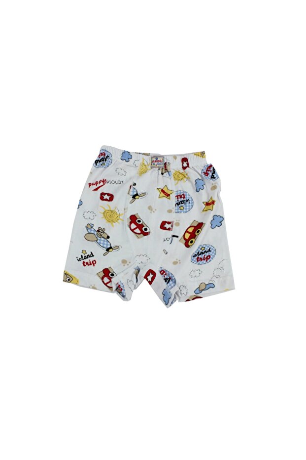 6 قطع بوكسر يو بويز منقوش - 1