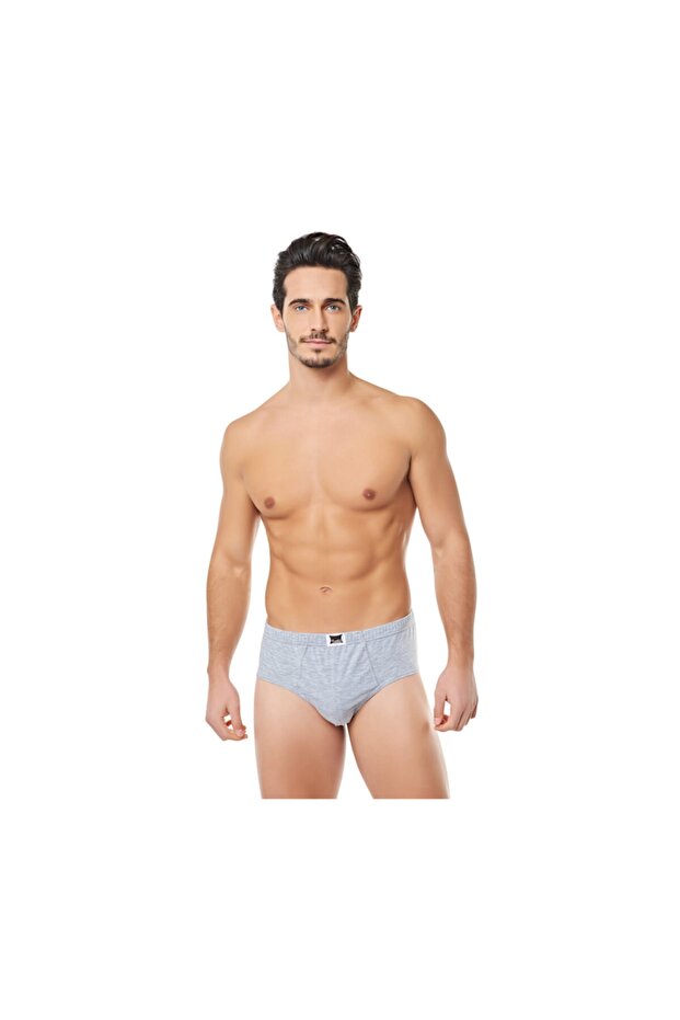 3 Pieces Gray Color Kom Slip Panties