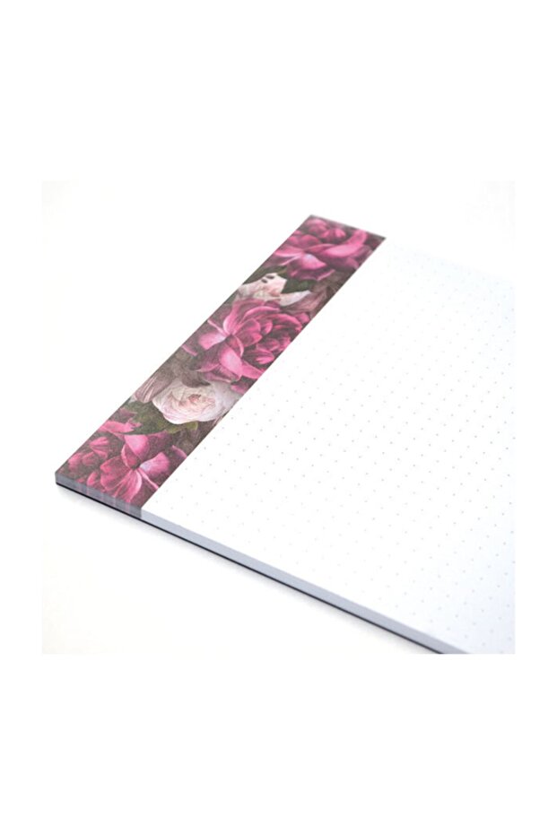 Floral Roses Noktalı Notepad (A5) - 4