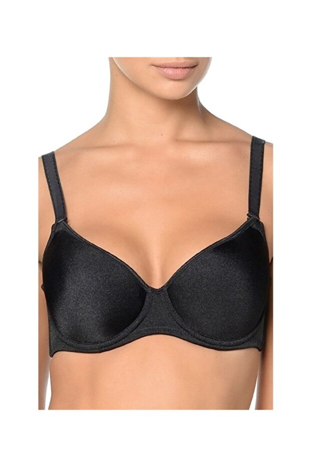 Women's Black Plus Size Padded Bra