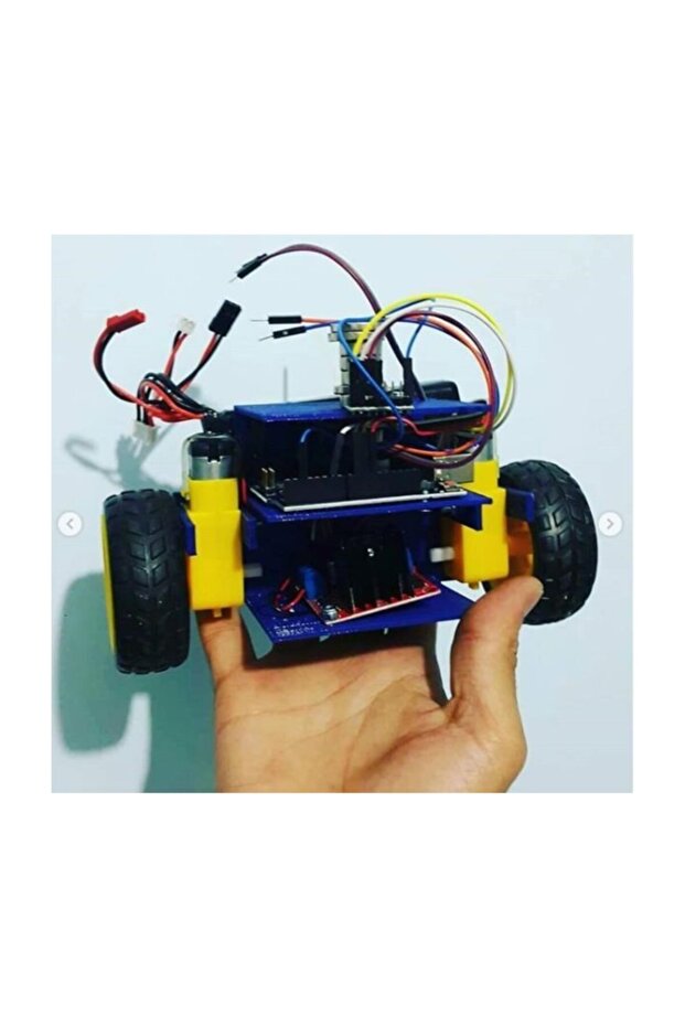 Ile Dengede Duran Robot Yapılmış (KURULU) Self Balancing Robot - 2