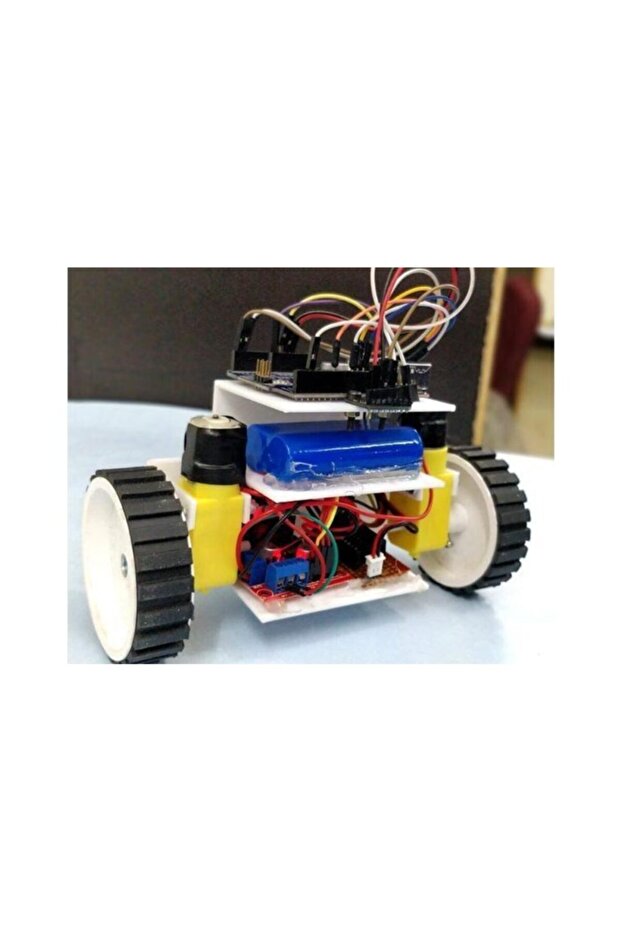 Ile Dengede Duran Robot Yapılmış (KURULU) Self Balancing Robot - 3
