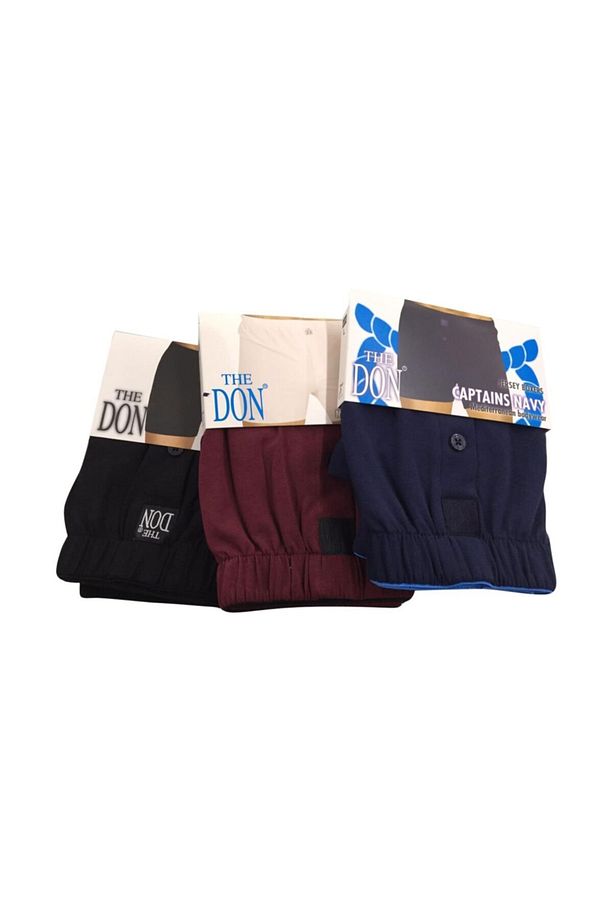 The Don Jersey 3'lü Penye Erkek Boxer - 1
