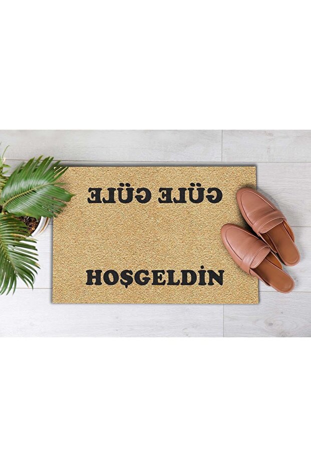 Gülegüle Dekoratif Kapı Önü Paspası - 5