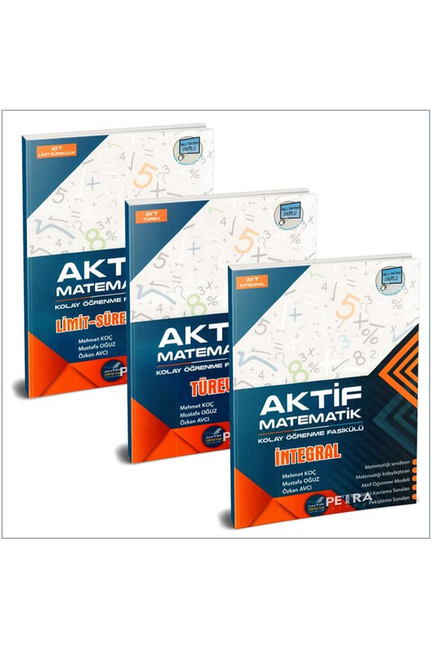 Aktif Öğrenme Ayt Limit Türev Integral Fasikül Seti (3 Kitap) - 1